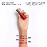 L’Oréal Paris Hyaluron Tint Lip Stain Serum - Помада для губ L’Oreal Paris Hyaluron Tint Lip Stain Serum жидкая, увлажняющая, с эффектом тинта, 5 мл, 5 мл, оттенок 640 Tea Time — фото 8