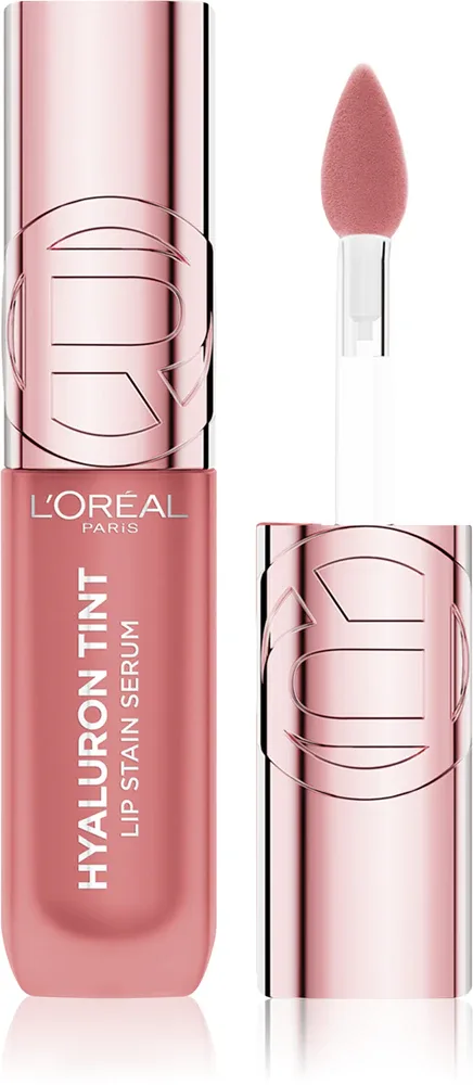 L’Oréal Paris Hyaluron Tint Lip Stain Serum - Помада для губ L’Oreal Paris Hyaluron Tint Lip Stain Serum жидкая, увлажняющая, с эффектом тинта, 5 мл, 5 мл, оттенок 601 Worth It