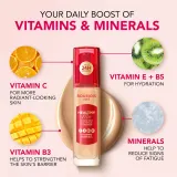Тональный флюид Bourjois Healthy Mix увлажняющий, среднего покрытия, 30 мл, оттенок 51W Light Vanilla — фото 7