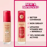 Тональный флюид Bourjois Healthy Mix увлажняющий, среднего покрытия, 30 мл, оттенок 51.5C Rose Vanilla — фото 8