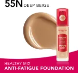 Тональный флюид Bourjois Healthy Mix увлажняющий, среднего покрытия, 30 мл, оттенок 55N Deep Beige — фото 2