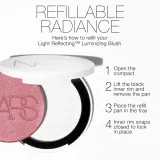 Румяна с эффектом сияния NARS Light Reflecting Luminizig Blush, водостойкие, 5,5 г, оттенок TRUE FAITH — фото 7