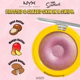 Хайлайтер для лица NYX Professional Makeup The Simpsons Highlighter с мерцающими пигментами, сияющий финиш, 7,1 г, оттенок Donut Mind If I Do — фото 4