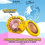 Хайлайтер для лица NYX Professional Makeup The Simpsons Highlighter с мерцающими пигментами, сияющий финиш, 7,1 г, оттенок Donut Mind If I Do — фото 5
