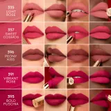 Помада для губ GUERLAIN KissKiss матовая, с возможностью повторного наполнения, 1,85 г, оттенок 837 Deep Iris — фото 5