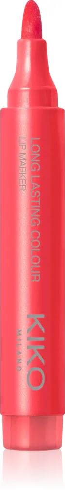 Помада для губ KIKO Milano Long Lasting Colour Lip Marker стойкая, увлажняющая, 2,5 г, оттенок 110 Magenta Pink