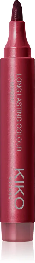 Помада для губ KIKO Milano Long Lasting Colour Lip Marker стойкая, увлажняющая, 2,5 г, оттенок 106 Apple Red