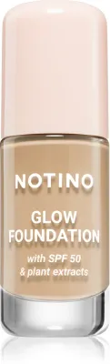 Тональное средство Notino Foundation Glow foundation with SPF 50 Plant Extracts, среднее покрытие, 30 мл