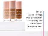 Тональное средство Notino Foundation Glow foundation with SPF 50 Plant Extracts, среднее покрытие, 30 мл, оттенок 01 Medium Deep Warm — фото 3
