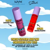 Румяна для лица NYX Professional Makeup The Simpsons Fat Cheeks кремовые, лёгкая текстура, 8 мл, оттенок Snarky Scarlet — фото 7