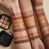 Палетка теней для век KIKO Milano Glamour Multi Finish с матовым и блестящим эффектом, сочетающиеся оттенки, 2,5 г, оттенок 02 Sunset Vibes — фото 4