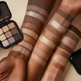 Палетка теней для век KIKO Milano Glamour Multi Finish с матовым и блестящим эффектом, сочетающиеся оттенки, 2,5 г, оттенок 01 Earth Tones — фото 4
