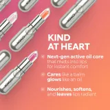 Бальзам для губ KIKO Milano Secret Oil Core оттеночный, с высоким блеском, 3 г, оттенок 02 Hydra Kiss — фото 5