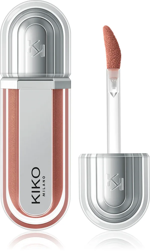 Блеск для губ KIKO Milano 3D Hydra Xtreme Lipgloss увлажняющий, с эффектом объёма, 6 мл, оттенок 06 Color Affair