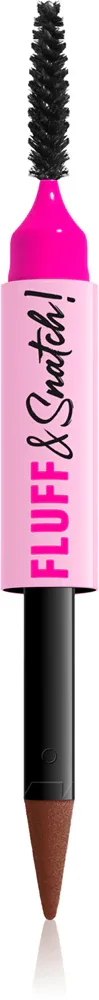 Средство для бровей NYX Professional Makeup Fluff Snatch пудровая текстура, со щёточкой, придаёт объём, 1 г, оттенок Rich Auburn