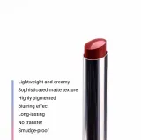 Помада-стик матовая Notino Lifeproof Soft Matte Lip Stylo, с гиалуроновой кислотой, красная, 2 г, оттенок 390 Scarlet Rose — фото 2