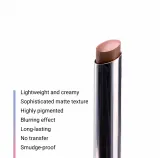Помада-стик матовая Notino Lifeproof Soft Matte Lip Stylo, с гиалуроновой кислотой, красная, 2 г, оттенок 230 Fairy Dust — фото 2
