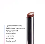 Помада-стик матовая Notino Lifeproof Soft Matte Lip Stylo, с гиалуроновой кислотой, красная, 2 г, оттенок 170 Terraflame — фото 2