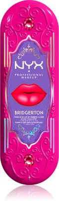 Набор для губ NYX Professional Makeup Bridgerton Royal Treasures блеск и карандаш с эффектом объёма, 2 шт