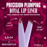 Набор для губ NYX Professional Makeup Bridgerton Royal Treasures блеск и карандаш с эффектом объёма, 2 шт, оттенок 05 — фото 7