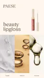 Блеск для губ Paese Tasty Lips Beauty Lipgloss с высоким блеском, 4,5 мл, оттенок 14 caramel mousse — фото 4