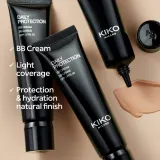 Тонирующий крем BB KIKO Milano Daily Protection увлажняющий, с SPF, 30 мл, оттенок 02 Porcelain — фото 4