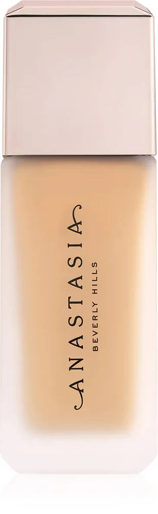 Тональный флюид Anastasia Beverly Hills Impeccable Blurring Second-Skin Matte Foundation матовый, стойкий, водостойкий, 35 мл, оттенок 4WO