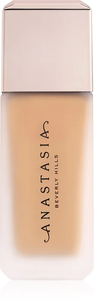Тональный флюид Anastasia Beverly Hills Impeccable Blurring Second-Skin Matte Foundation матовый, стойкий, водостойкий, 35 мл, оттенок 4W