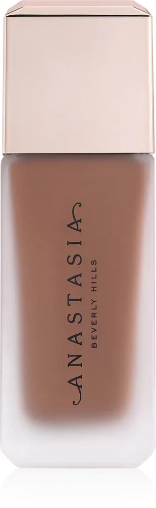 Тональный флюид Anastasia Beverly Hills Impeccable Blurring Second-Skin Matte Foundation матовый, стойкий, водостойкий, 35 мл, оттенок 8N