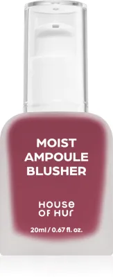 Румяна жидкие House of Hur Moist Ampoule Blusher увлажняющие, стойкие, 20 мл