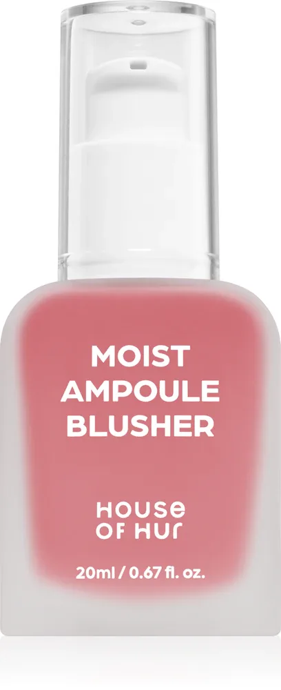 Румяна жидкие House of Hur Moist Ampoule Blusher увлажняющие, стойкие, 20 мл, оттенок 06 Cherry Blossom