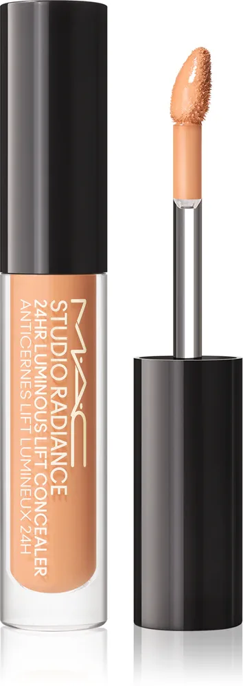 Корректор для лица MAC Cosmetics Studio Radiance 24HR Luminous Lift Concealer Mini высокопигментированный, стойкий, 1,8 мл, оттенок NW15