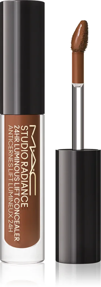 Корректор для лица MAC Cosmetics Studio Radiance 24HR Luminous Lift Concealer Mini высокопигментированный, стойкий, 1,8 мл, оттенок NW55
