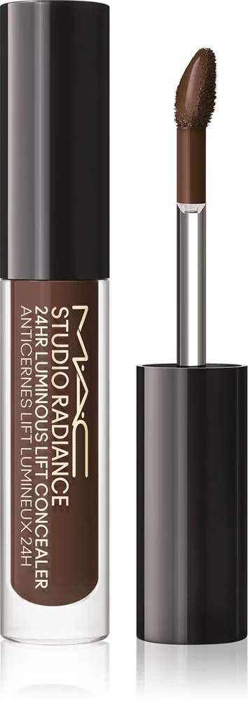 Корректор для лица MAC Cosmetics Studio Radiance 24HR Luminous Lift Concealer Mini высокопигментированный, стойкий, 1,8 мл, оттенок NW65
