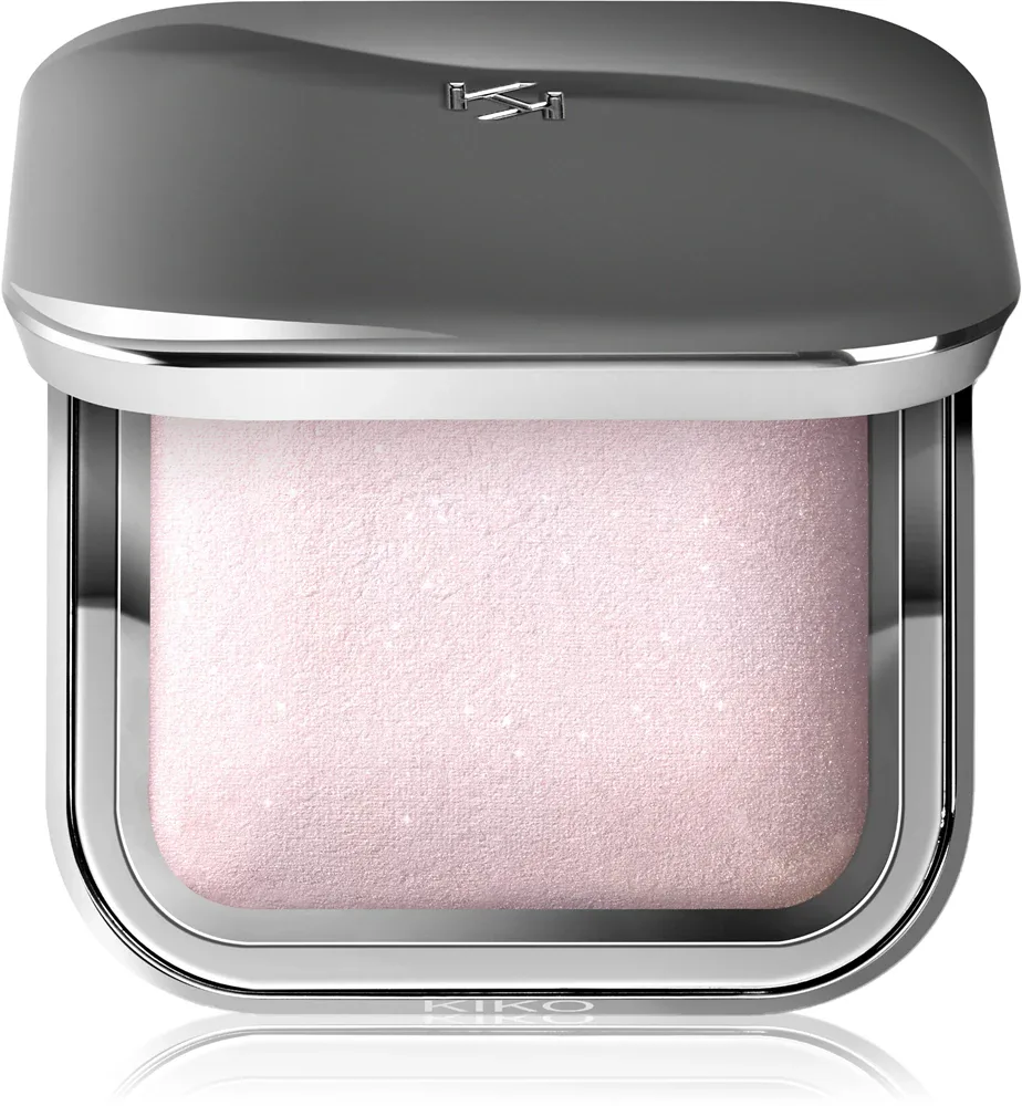 Хайлайтер для лица KIKO Milano Glitter Baked Highlighter с эффектом блёсток, с богатой пигментацией, 6 г