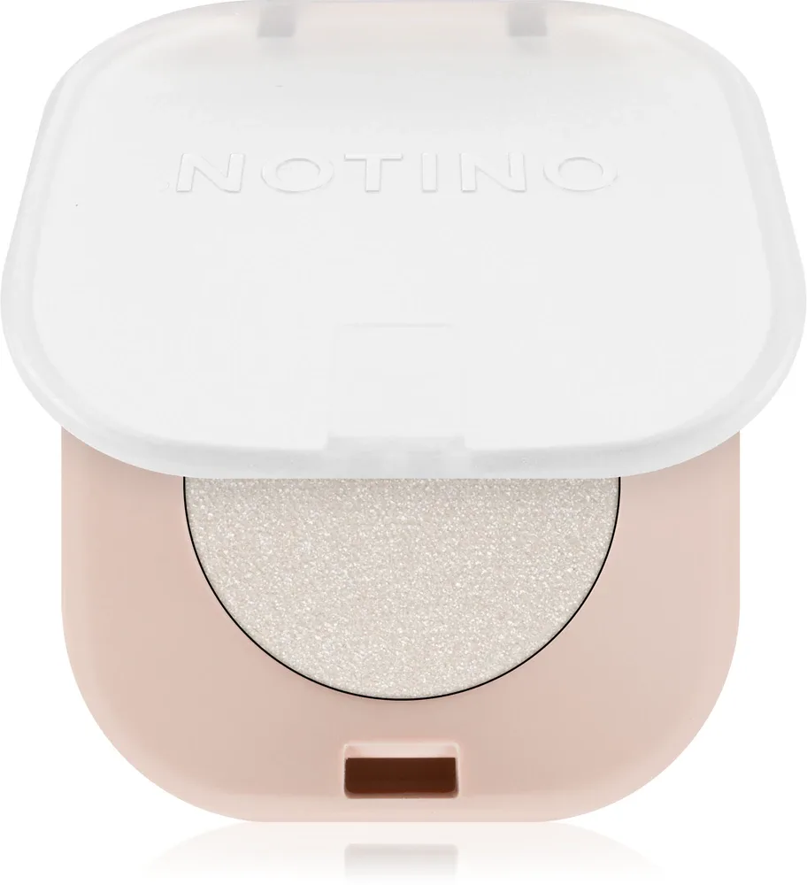 Тени для век Notino Powder Eyeshadow Shimmer, с шиммером, серебристые, 1,5 г, оттенок Wedding Day