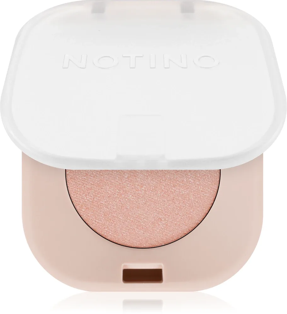 Тени для век Notino Powder Eyeshadow Shimmer, с шиммером, серебристые, 1,5 г, оттенок Cantaloupe