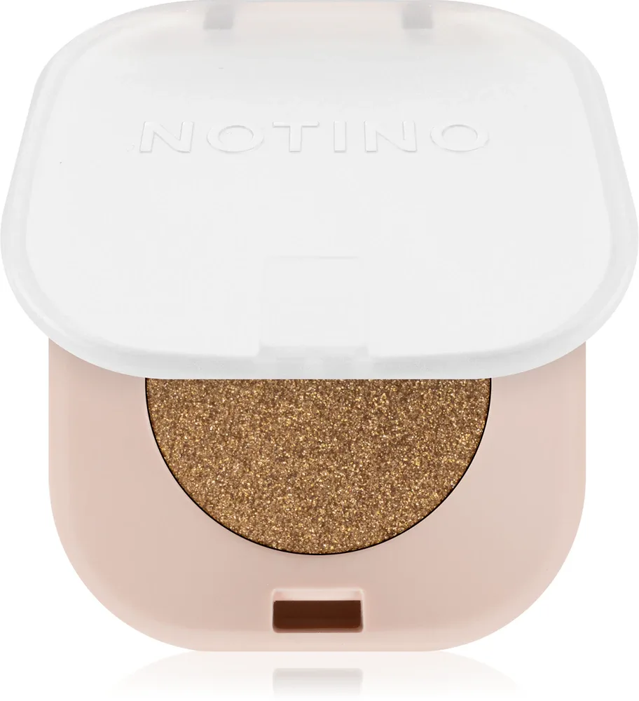 Тени для век Notino Powder Eyeshadow Shimmer, с шиммером, серебристые, 1,5 г, оттенок Gold Crush