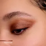 Тени для век Notino Powder Eyeshadow Shimmer, с шиммером, серебристые, 1,5 г, оттенок Bronze Dust — фото 4