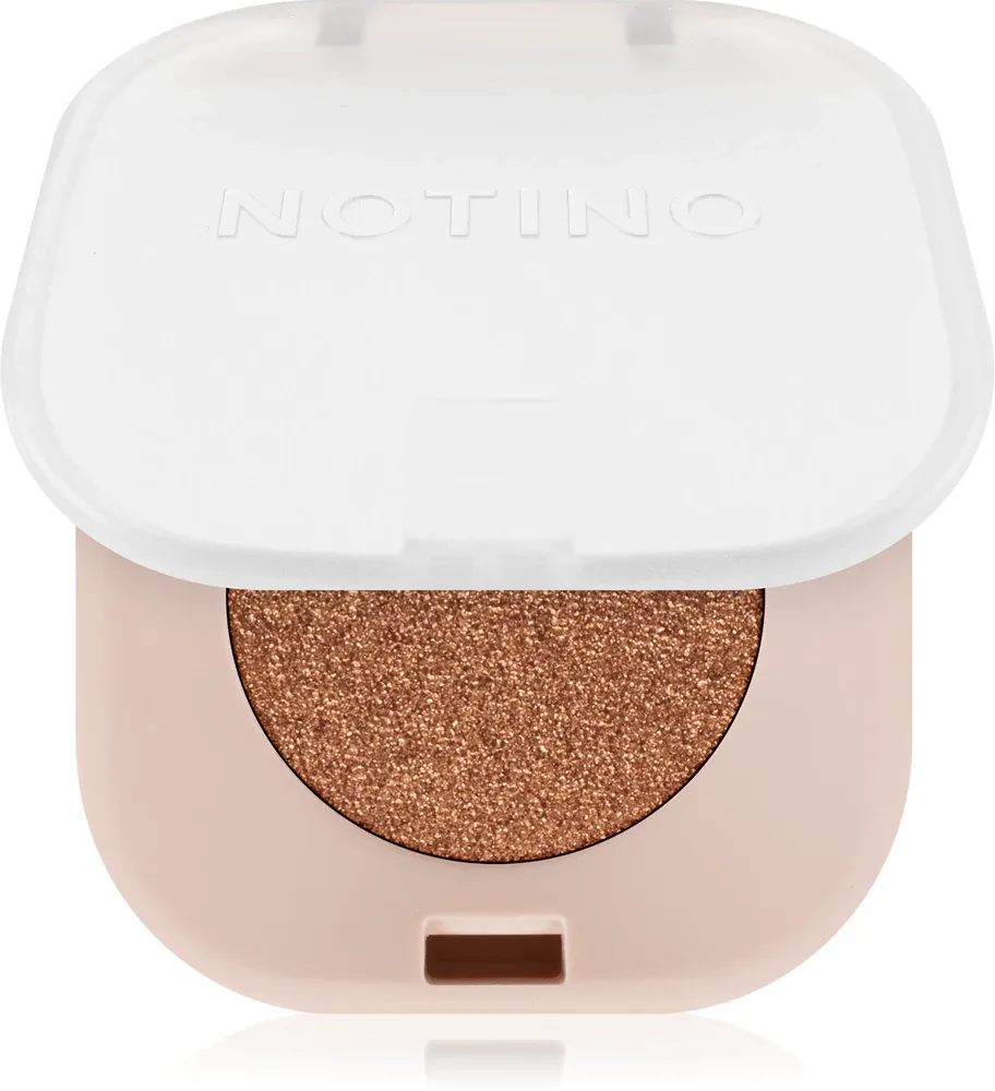 Тени для век Notino Powder Eyeshadow Shimmer, с шиммером, серебристые, 1,5 г, оттенок Copper Veil