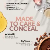 Консилер KIKO Milano Love Fusion 24H Moisture Radiant Concealer среднего покрытия, длительного действия, 8 мл, оттенок 08 Medium Beige — фото 4