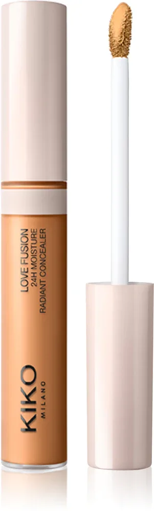 Консилер KIKO Milano Love Fusion 24H Moisture Radiant Concealer среднего покрытия, длительного действия, 8 мл, оттенок 19 Turmeric