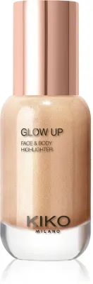 Хайлайтер для лица KIKO Milano Glow Up с сияющими пигментами, 30 мл