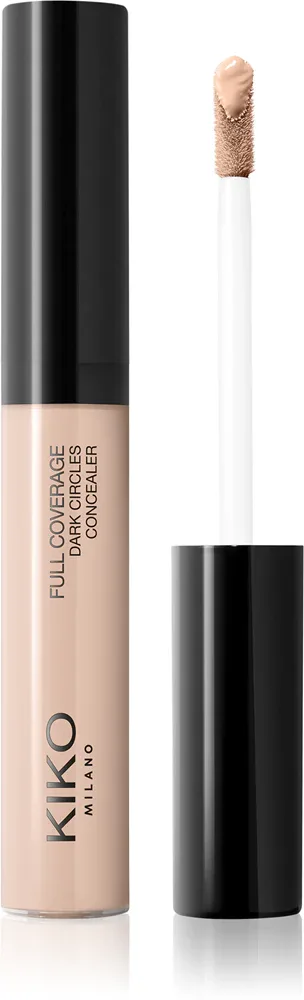 Корректор для лица KIKO Milano Full Coverage Dark Circles Concealer с плотным покрытием, стойкий, 8 мл, оттенок 06 Hazelnut