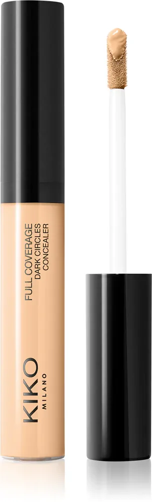 Корректор для лица KIKO Milano Full Coverage Dark Circles Concealer с плотным покрытием, стойкий, 8 мл, оттенок 16 Vanilla