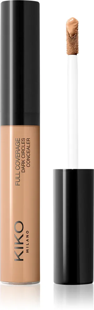 Корректор для лица KIKO Milano Full Coverage Dark Circles Concealer с плотным покрытием, стойкий, 8 мл, оттенок 09 Caramel