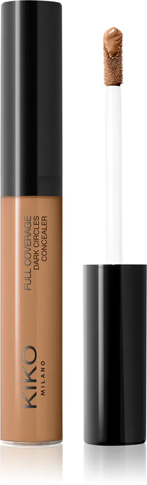 Корректор для лица KIKO Milano Full Coverage Dark Circles Concealer с плотным покрытием, стойкий, 8 мл, оттенок 12 Cocoa