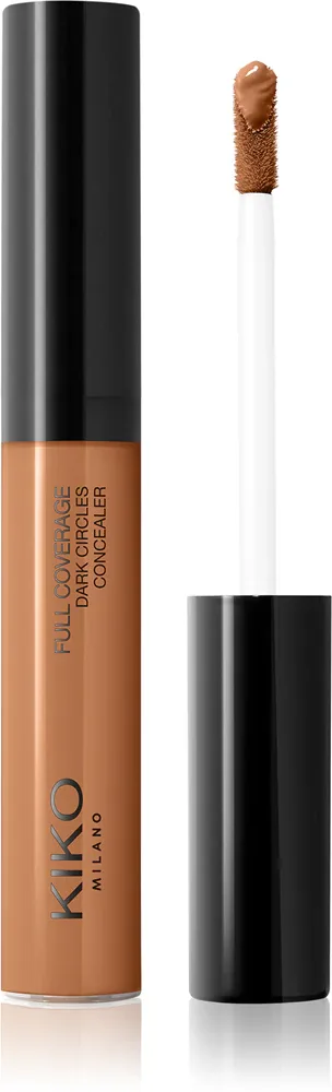 Корректор для лица KIKO Milano Full Coverage Dark Circles Concealer с плотным покрытием, стойкий, 8 мл, оттенок 22 Dark Cocoa