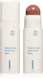 Стик для губ и щёк Korres Natural Color Multi-Stick Balm многофункциональный, с эффектом сияния, 4,5 г, оттенок Muted Brown — фото 1
