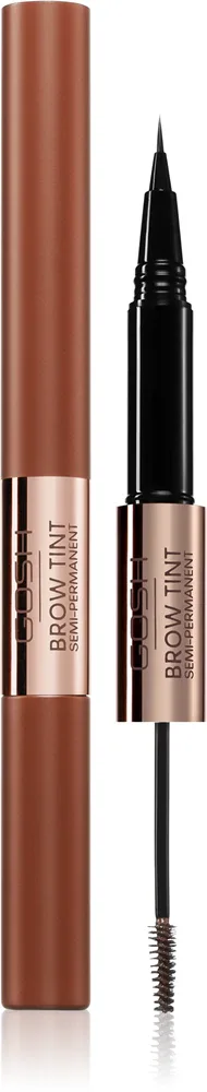 Краска для бровей GOSH COPENHAGEN Brow Tint стойкая, со щёточкой, 2,9 г, оттенок 001 Light Brown